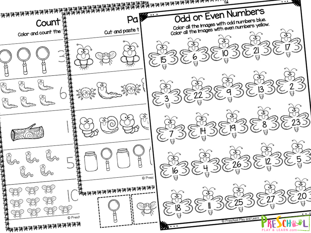 Spring is blossoming, and it’s the perfect time for some fresh learning adventures! We are excited to share our free Preschool Bug Worksheets that your little ones will absolutely love. These worksheets are designed to provide a fun, engaging, and educational experience centered around the fascinating world of bugs. From tracing and cut and paste activities to spot the difference games, these worksheets will keep your preschoolers entertained while they develop essential skills. Children will enjoy learning about patterns and size discrimination, practicing their ABCs with bug-themed alphabet letters, and enriching their vocabulary with exciting bug-related terms. Counting and number activities help build a strong mathematical foundation, while shape recognition activities allow them to identify and understand different forms. The bug symmetry exercises are not only fun, but they also help children grasp the concept of balance and design, enhancing their creative thinking skills. For those who love challenges, there’s a crossword puzzle that will engage young minds and encourage problem-solving. Plus, our color by addition and color by subtraction activities make math fun and interactive, allowing kids to see numbers come to life through color! These worksheets are not just educational; they are an invitation for parents and caregivers to spend quality time with their preschoolers, exploring the wonders of nature together. As we embrace the warmth and beauty of spring, let’s create joyful memories filled with play and learning. So why wait? Download our insect preschool worksheets now and get ready for a delightful journey into the vibrant world of bugs!